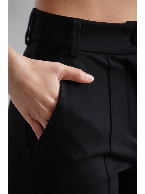 Pantalone punto milano GM by Gai Mattiolo | GM3482NERO